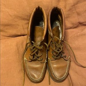 Vintage Cole Haan lace-up hiking boots
